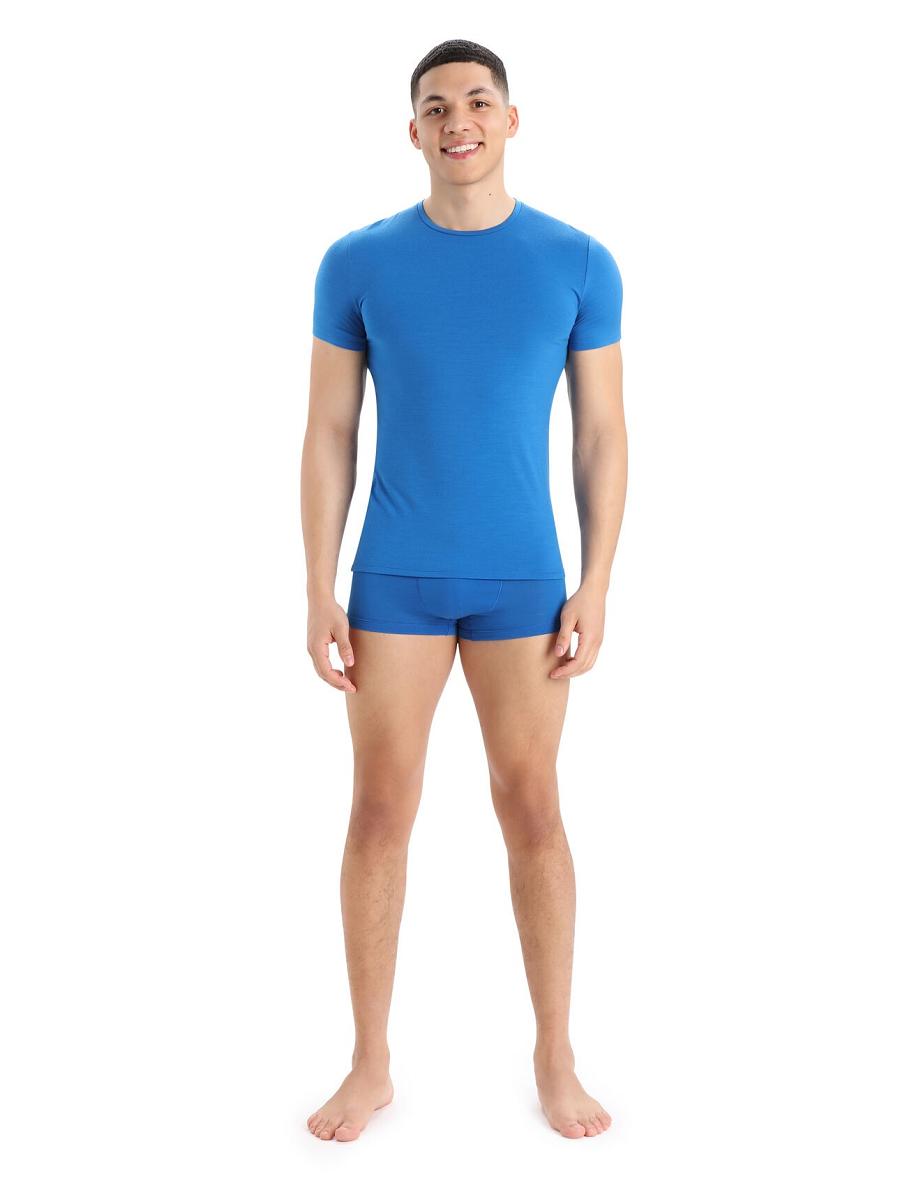 Sous Vêtement Icebreaker Cool-Lite™ Merino Anatomica Trunks Homme Bleu | FR 1289QMAZ